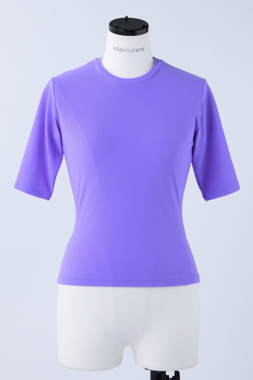 nagonstans Carvico Pile コンパクト T/SH Tシャツ (Grape, M) ナゴンスタンス ELLE SHOP nagonstans Carvico Pile コンパクト T/SH Tシャツ (Grape, M) ナゴンスタンス ELLE SHOP
