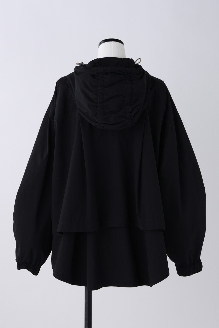 nagonstans(ナゴンスタンス)｜2.5レイヤータフタ W zip pk JK/ジャケット/Black  の通販｜ELLESHOP・(エル・ショップ)