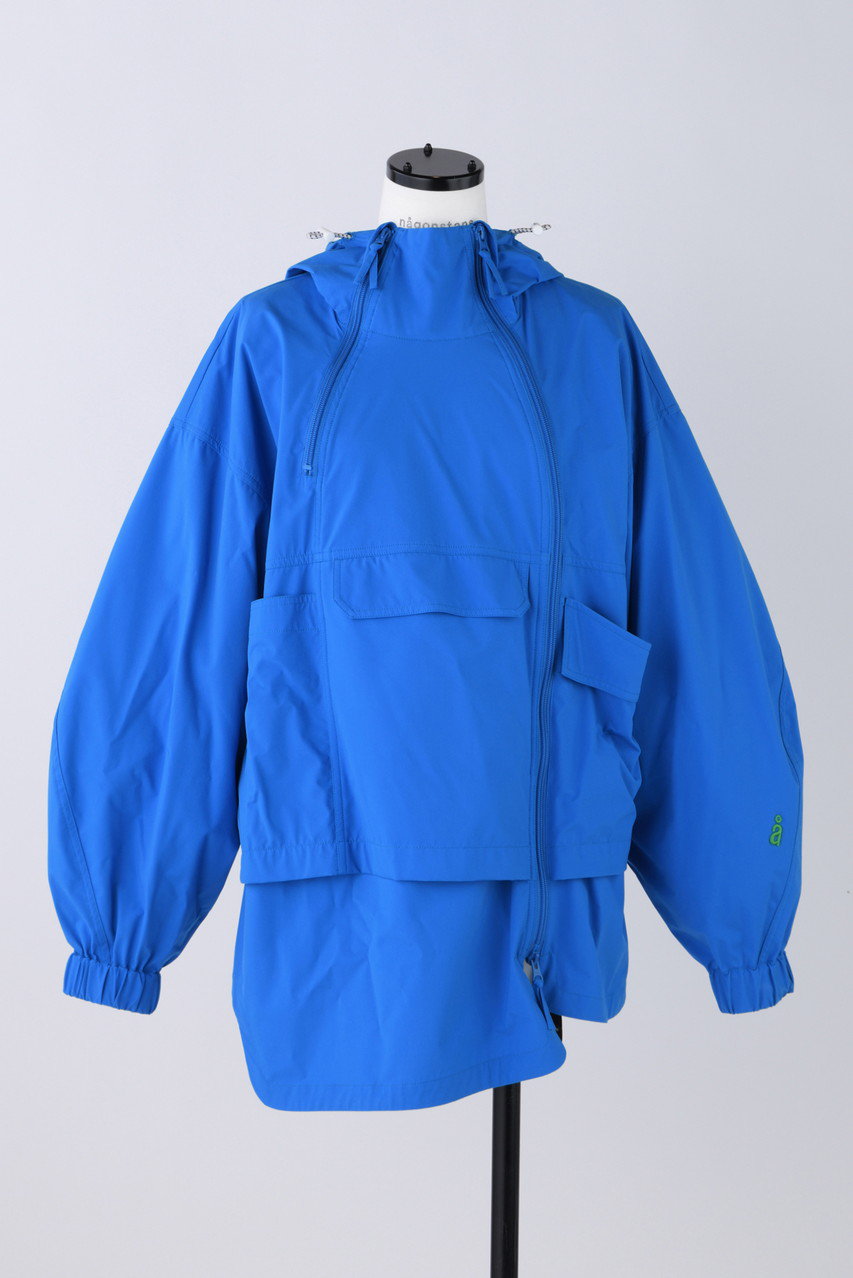 ナゴンスタンス/nagonstansの2.5レイヤータフタ W zip pk JK/ジャケット(Pool/470HA830-0000)