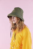 2.5レイヤータフタ Bowl Shape hat/ハット