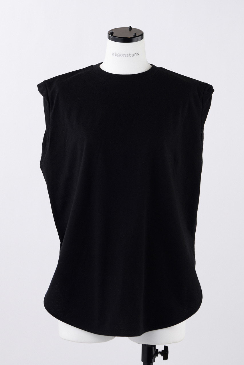 nagonstans ソフト天竺 Round hem T/T タンクトップ (Black, M) ナゴンスタンス ELLE SHOP nagonstans ソフト天竺 Round hem T/T タンクトップ (Black, M) ナゴンスタンス ELLE SHOP