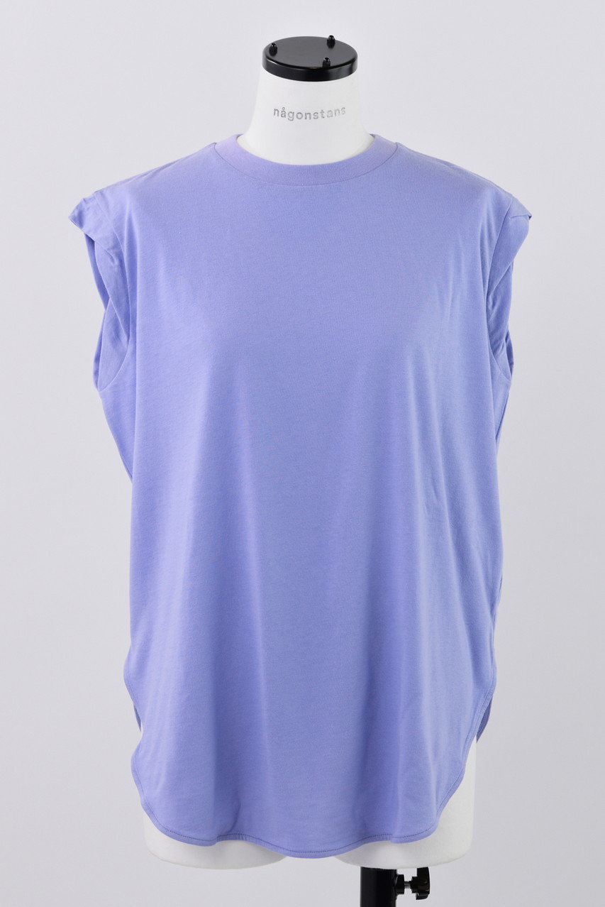 nagonstans ソフト天竺 Round hem T/T タンクトップ (Lilac, M) ナゴンスタンス ELLE SHOP nagonstans ソフト天竺 Round hem T/T タンクトップ (Lilac, M) ナゴンスタンス ELLE SHOP