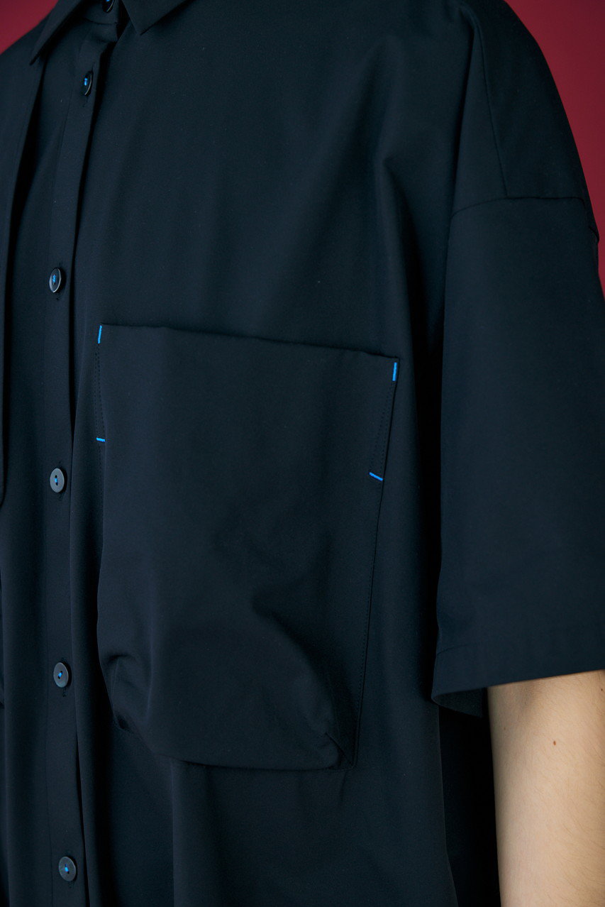 nagonstans Water Repellent 5分袖 シャツドレス nagonstans Water Repellent 5分袖 シャツドレス - メルカリ