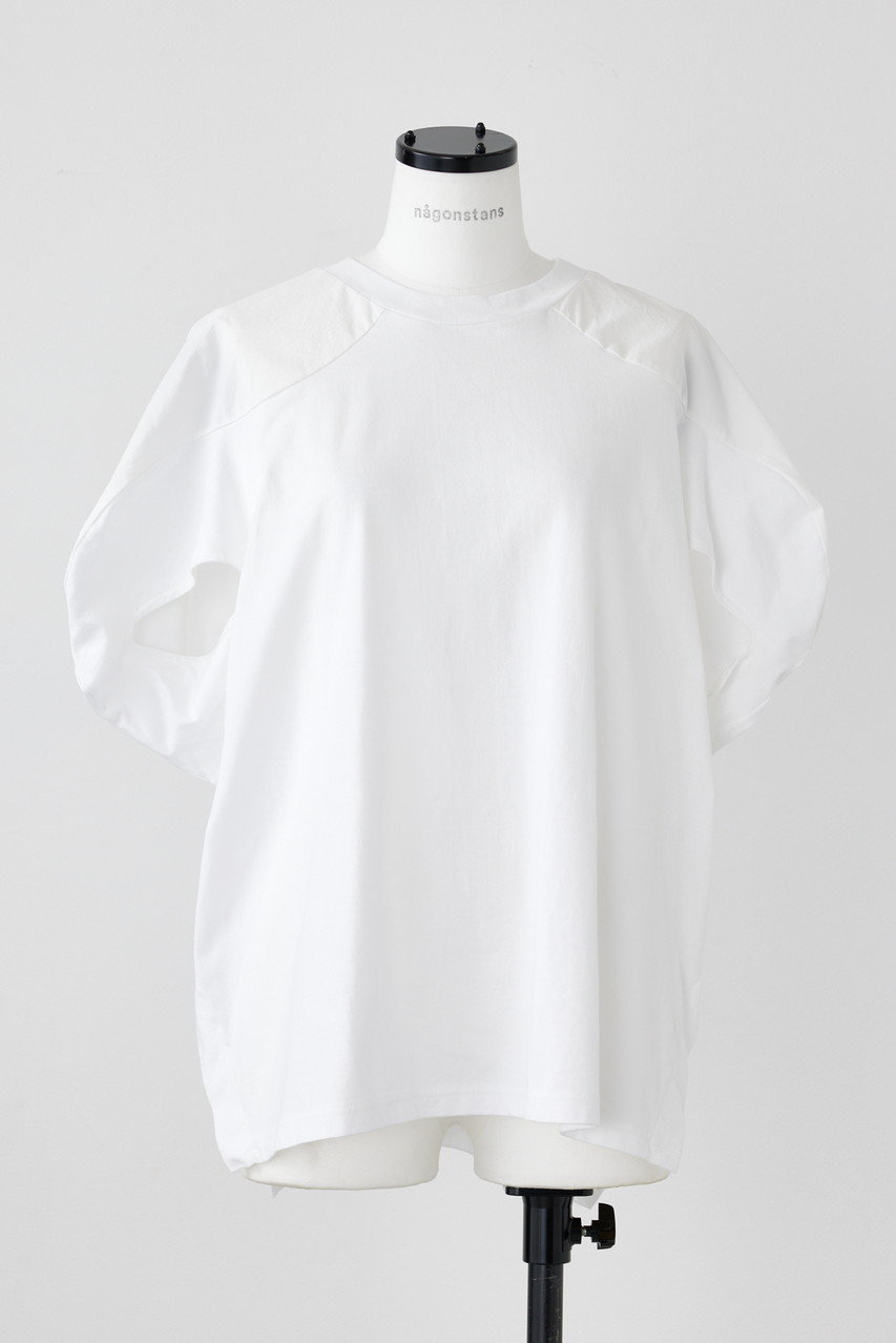 nagonstans CO天竺 Round P.O/プルオーバー (Salt, M) ナゴンスタンス ELLE SHOP nagonstans CO天竺 Round P.O/プルオーバー (Salt, M) ナゴンスタンス ELLE SHOP
