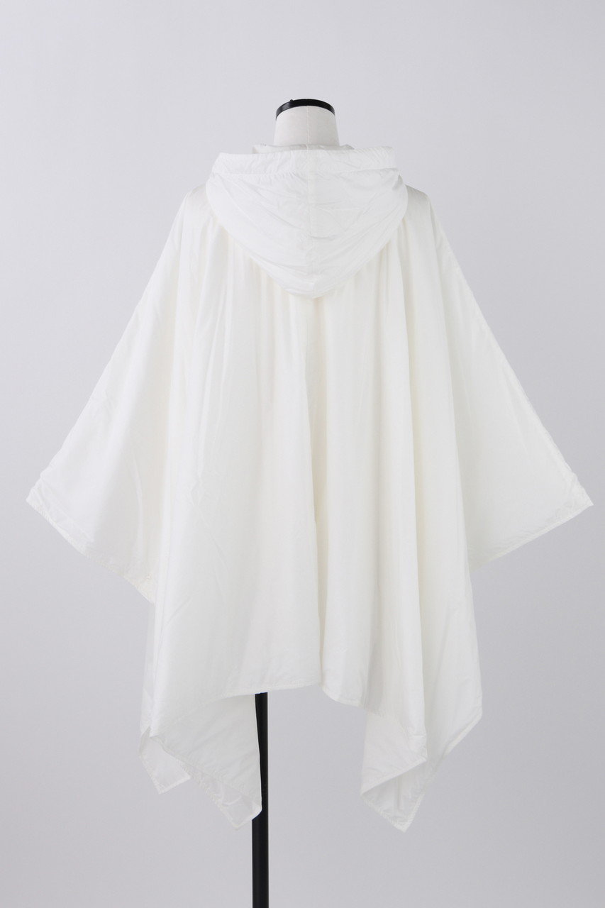 nagonstans(ナゴンスタンス)｜Light Nyタフタ Padding ポンチョ/Salt