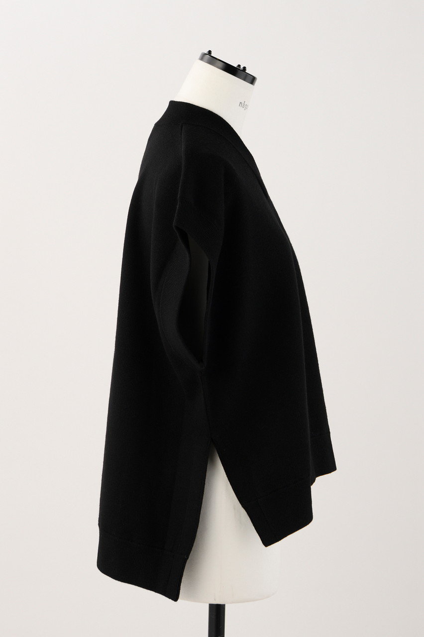 nagonstans(ナゴンスタンス)｜SEMI WORSTED Over Size Vest/ベスト 