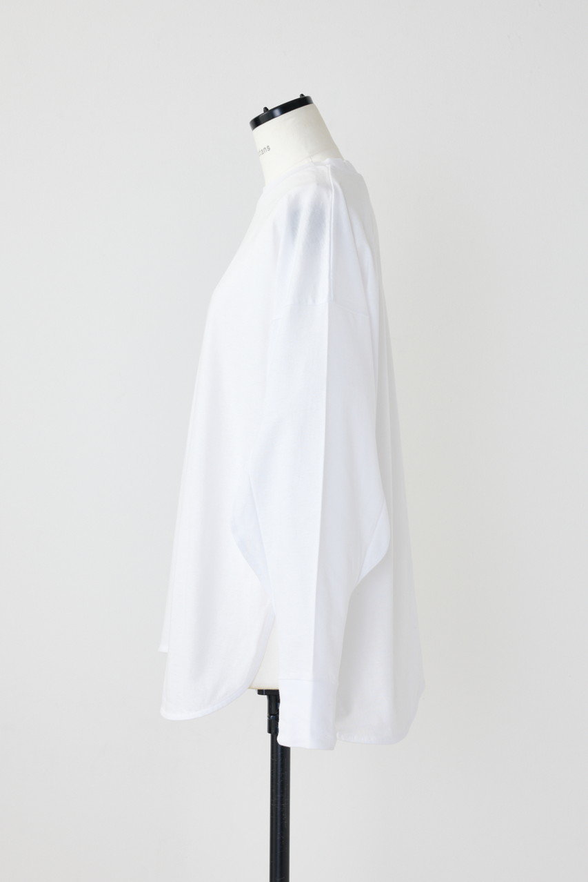 nagonstans(ナゴンスタンス)｜ソフト天竺 Curvy ロンT/Salt の