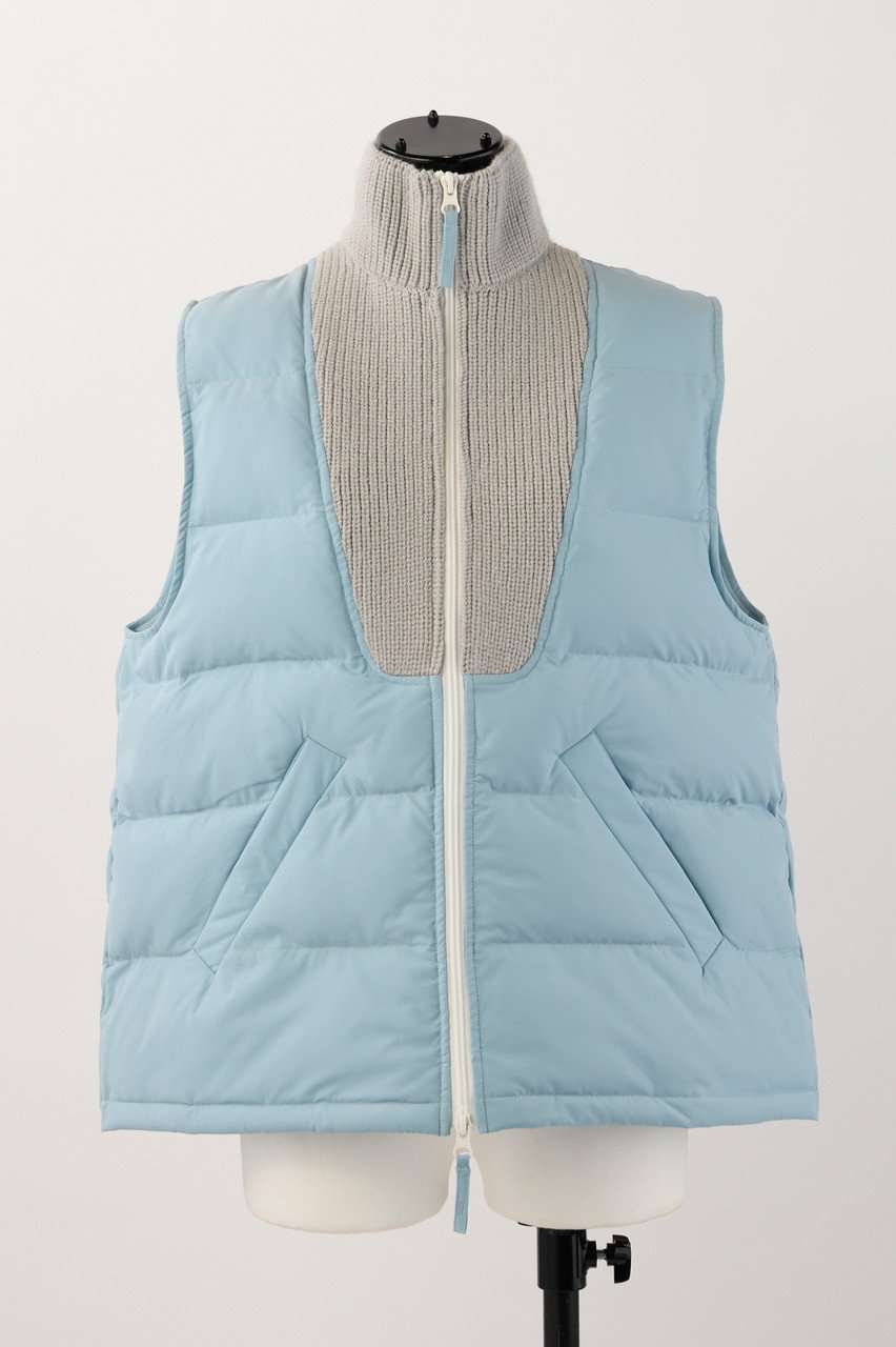 nagonstans Water Repellentストレッチ Zip VEST/ベスト (Water, M) ナゴンスタンス ELLE SHOP nagonstans Water Repellentストレッチ Zip VEST/ベスト (Water, M) ナゴンスタンス ELLE SHOP