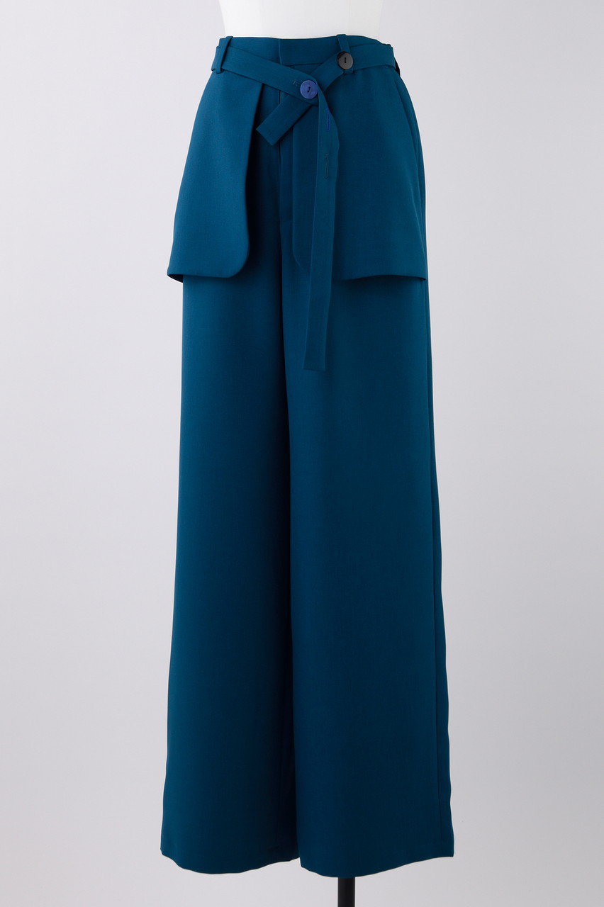 nagonstans パウダーツイル PKTベルトPT/パンツ (Sea Forest, S) ナゴンスタンス ELLE SHOP nagonstans パウダーツイル PKTベルトPT/パンツ (Sea Forest, S) ナゴンスタンス ELLE SHOP