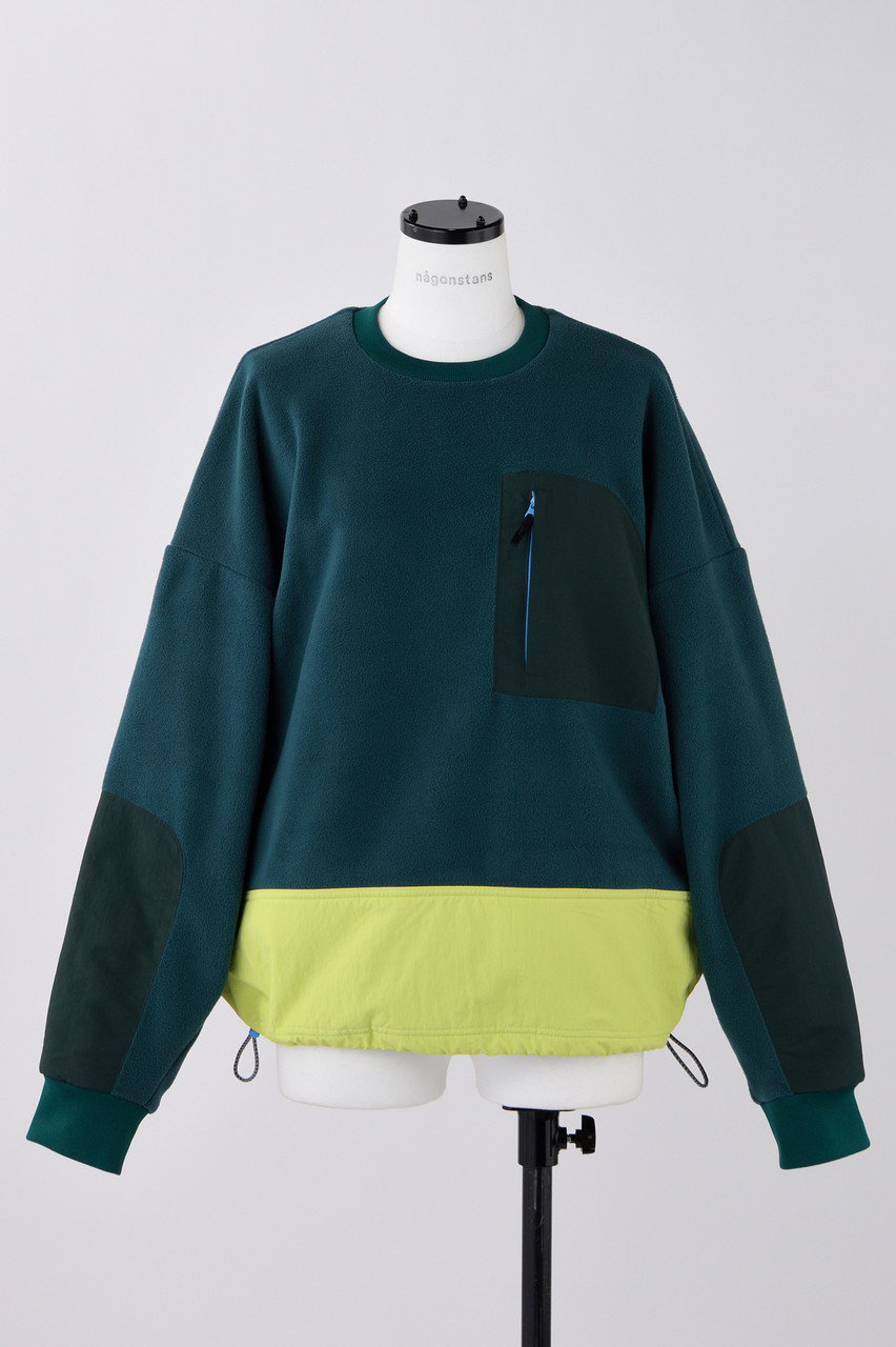 nagonstans マイクロフリース P.O/プルオーバー (Sea Forest, M) ナゴンスタンス ELLE SHOP nagonstans マイクロフリース P.O/プルオーバー (Sea Forest, M) ナゴンスタンス ELLE SHOP