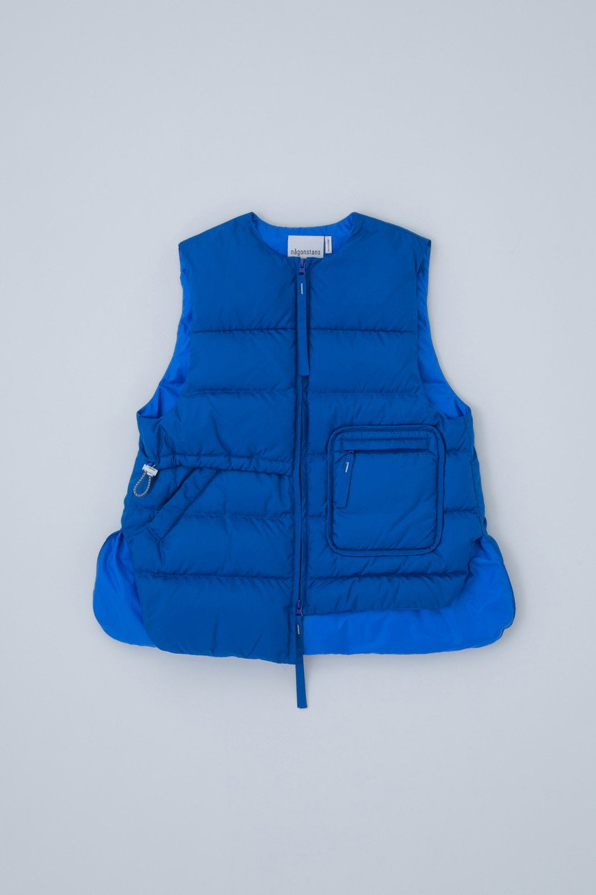 nagonstans(ナゴンスタンス)｜マットPEタフタ Combi VEST/ベスト/Sky の通販｜ELLESHOP・(エル・ショップ)