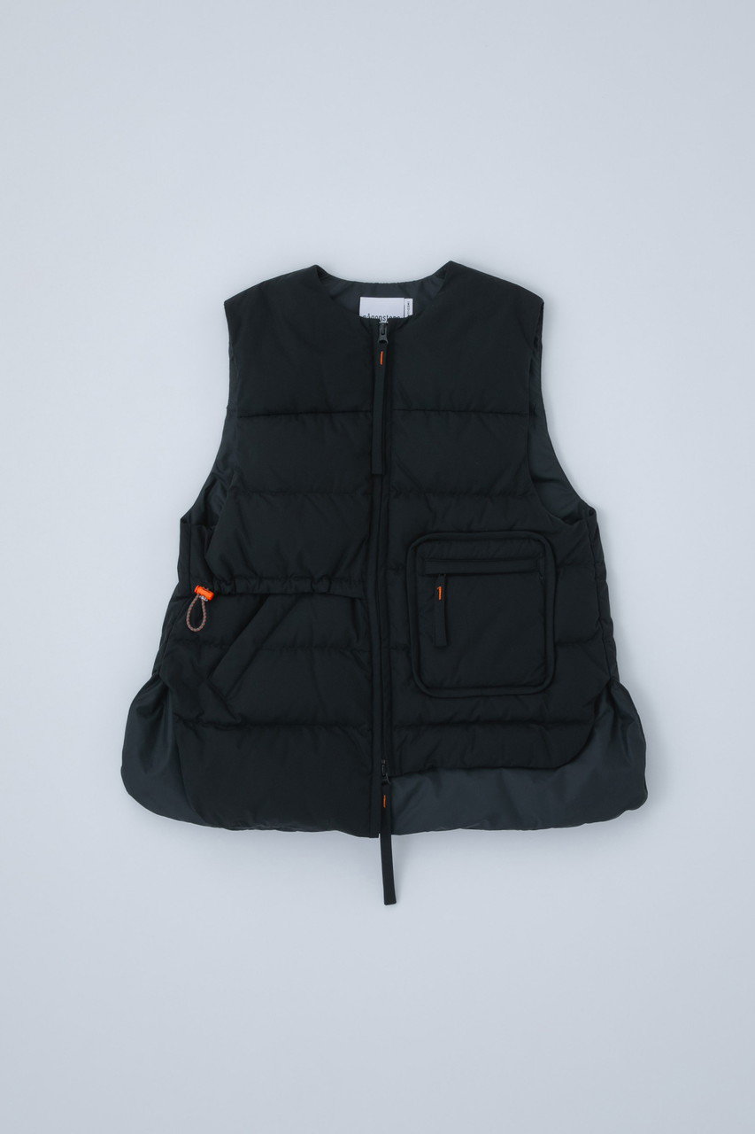 nagonstans(ナゴンスタンス)｜【11/1 12:00販売開始】Water Repellentストレッチ Combi VEST/ベスト/Black  の通販｜ELLESHOP・(エル・ショップ)