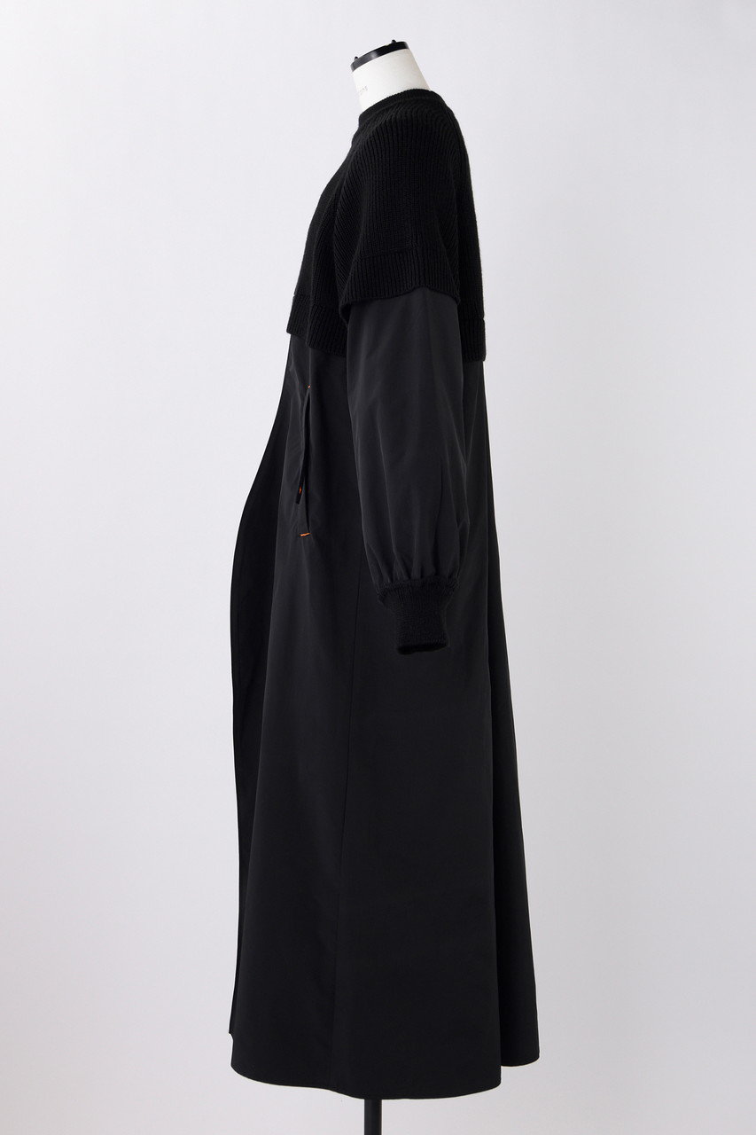 nagonstans(ナゴンスタンス)｜Knit Combi DRS/ドレス/Black の通販