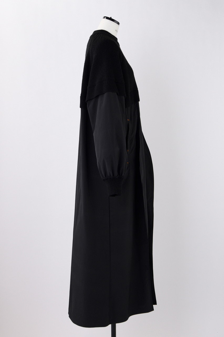 nagonstans(ナゴンスタンス)｜Knit Combi DRS/ドレス/Black の通販