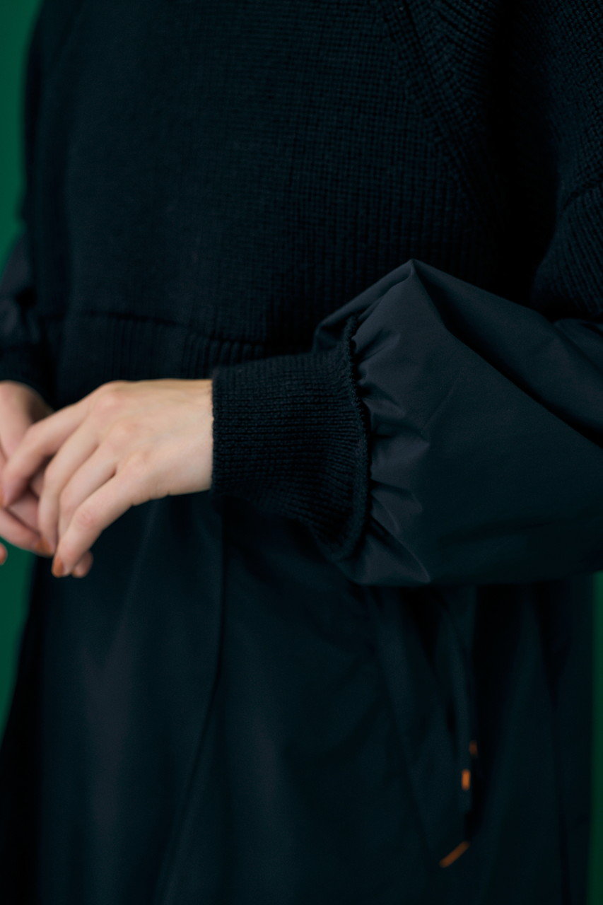 nagonstans(ナゴンスタンス)｜Knit Combi DRS/ドレス/Black の通販