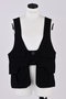 【12/4 12:00販売開始】ソフトウォームクロス Pocket vest/ベスト ナゴンスタンス/nagonstans Black