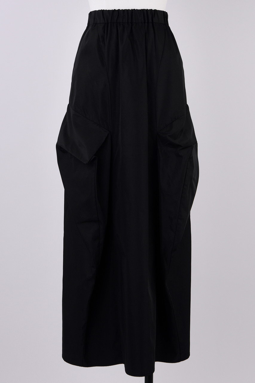 ナゴンスタンス/nagonstansのPEギャバ スクエア立体 SK/スカート(Black/470IS431-0061)