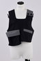 【1/15 12:00販売開始】ギャバストライプ Bib Vest/ベスト ナゴンスタンス/nagonstans Space