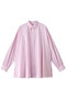 80オックス ワイドフレア SH/シャツ ナゴンスタンス/nagonstans Peach