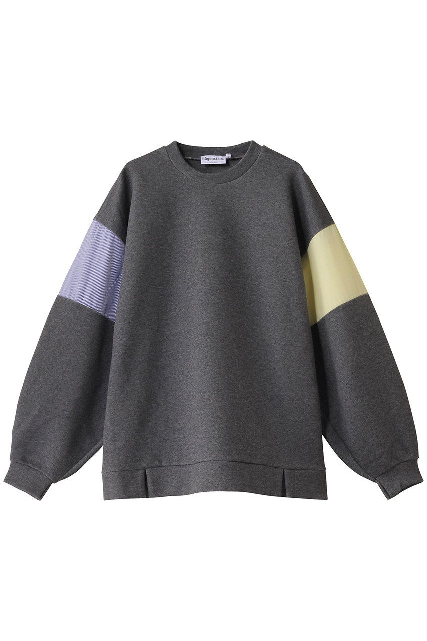 ナゴンスタンス/nagonstansのダンボール Bi-color P.O/プルオーバー(Stone/470IS880-1591)