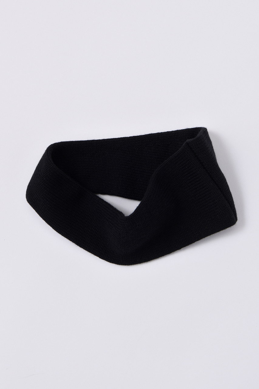 ナゴンスタンス/nagonstansの【1/15 12:00販売開始】Knit head band/ヘッドバンド(Black/470IS856-0661)