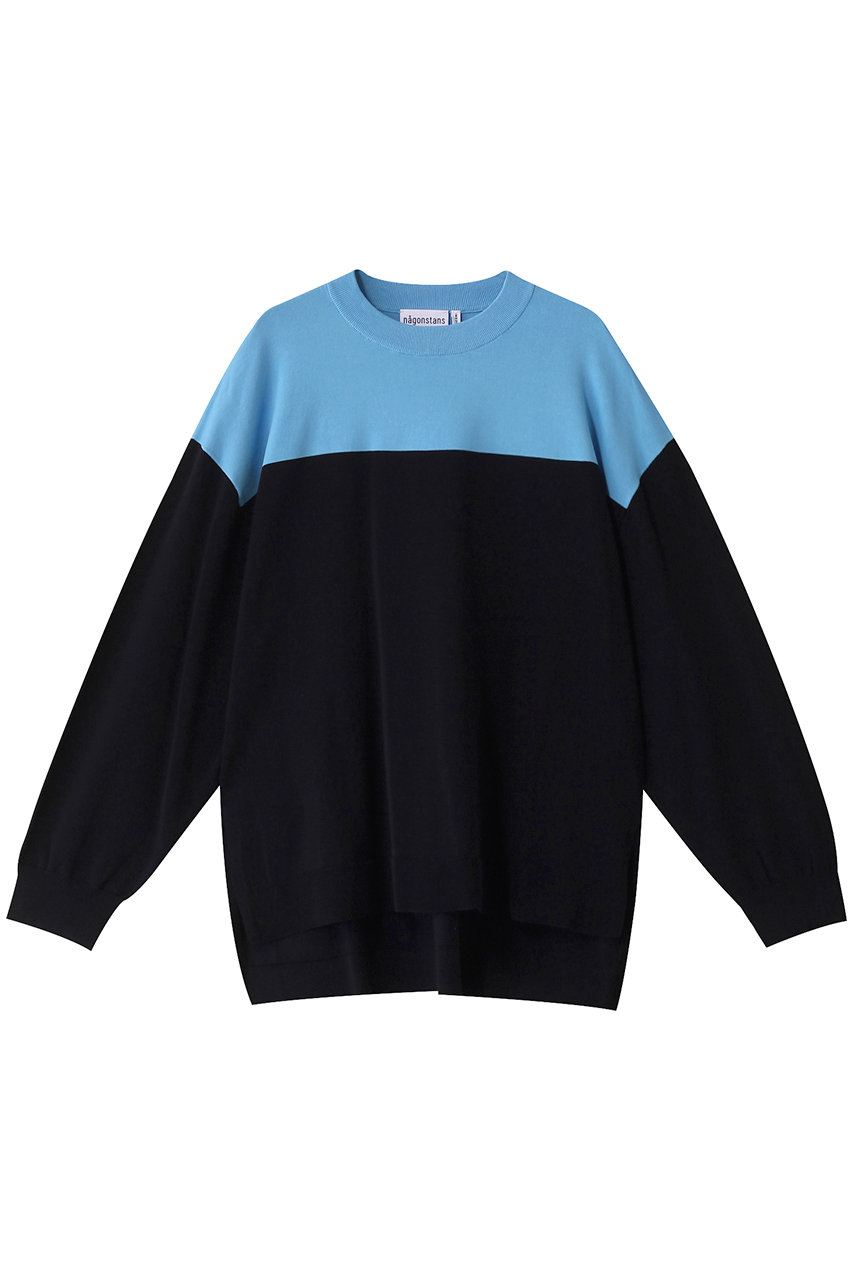 nagonstans Bi-color P.O/プルオーバー (Space, M) ナゴンスタンス ELLE SHOP nagonstans Bi-color P.O/プルオーバー (Space, M) ナゴンスタンス ELLE SHOP