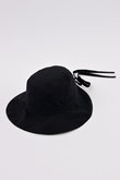 ナゴンスタンス⭐︎ハット⭐︎新品タグ付き back tie hat｜M｜Black｜accessory｜någonstans official