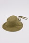 2.5レイヤータフタ Back tie Hat/ハット ナゴンスタンス/nagonstans Sand