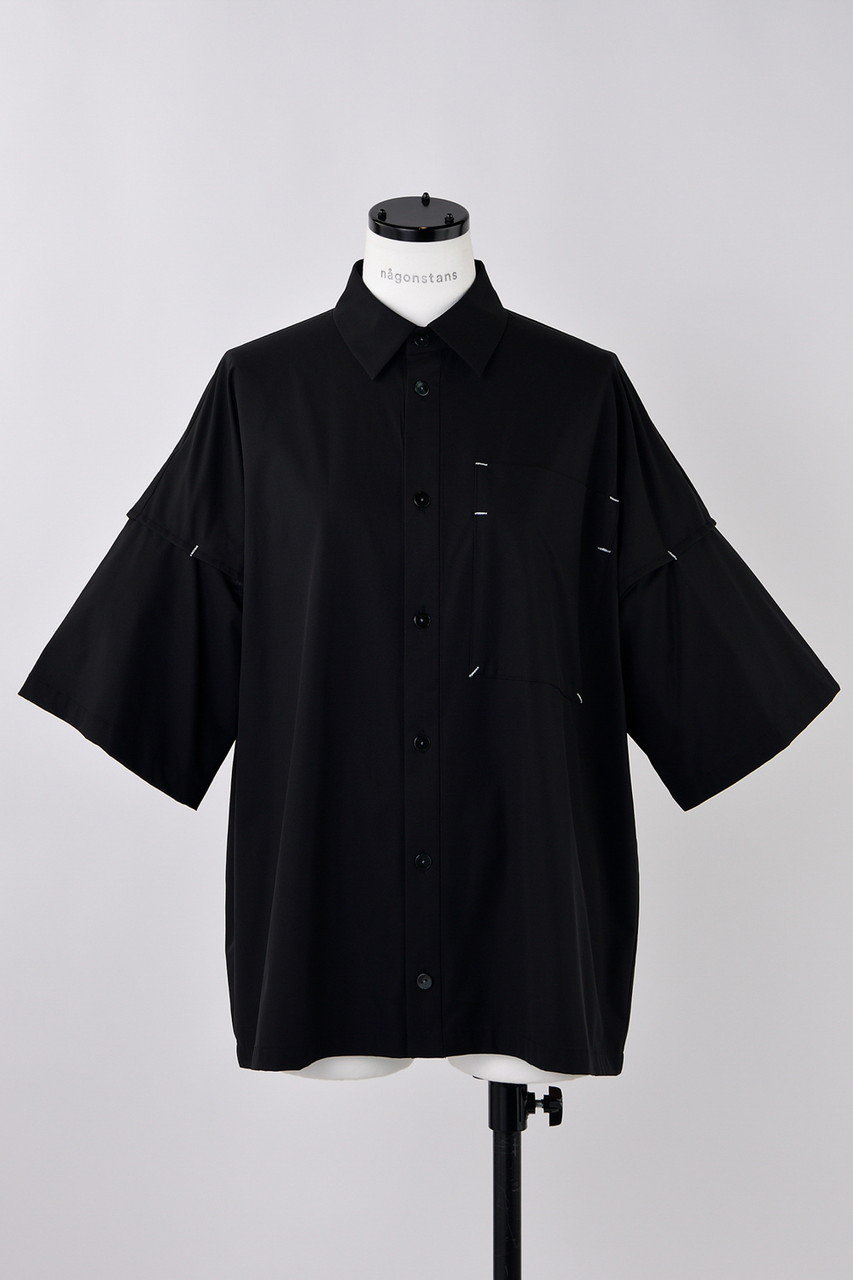 nagonstans Water Repellentストレッチ Multi PKT SH/シャツ (Black, M) ナゴンスタンス ELLE SHOP nagonstans Water Repellentストレッチ Multi PKT SH/シャツ (Black, M) ナゴンスタンス ELLE SHOP