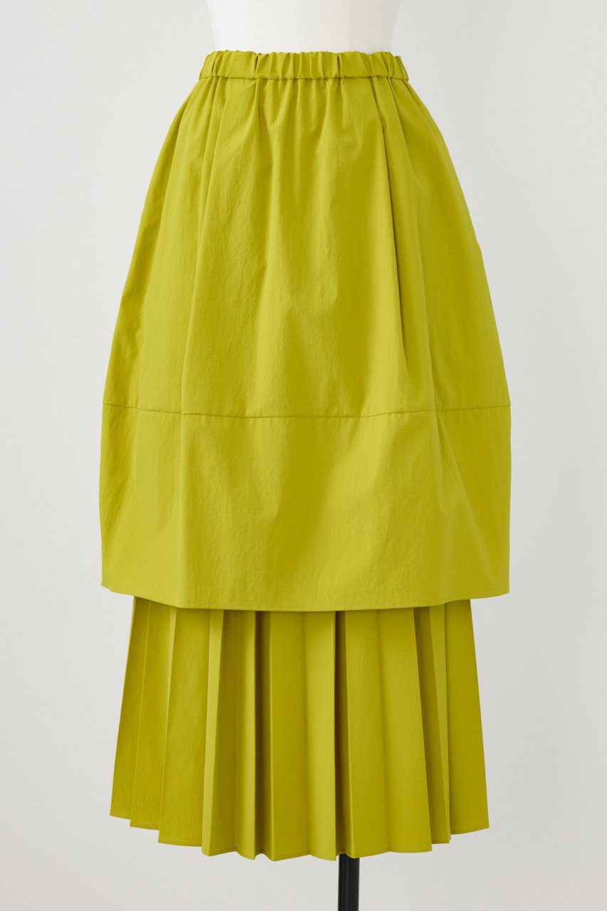 nagonstans Spun touch Taffeta レイヤードSK/スカート (Turmeric, M) ナゴンスタンス ELLE SHOP nagonstans Spun touch Taffeta レイヤードSK/スカート (Turmeric, M) ナゴンスタンス ELLE SHOP