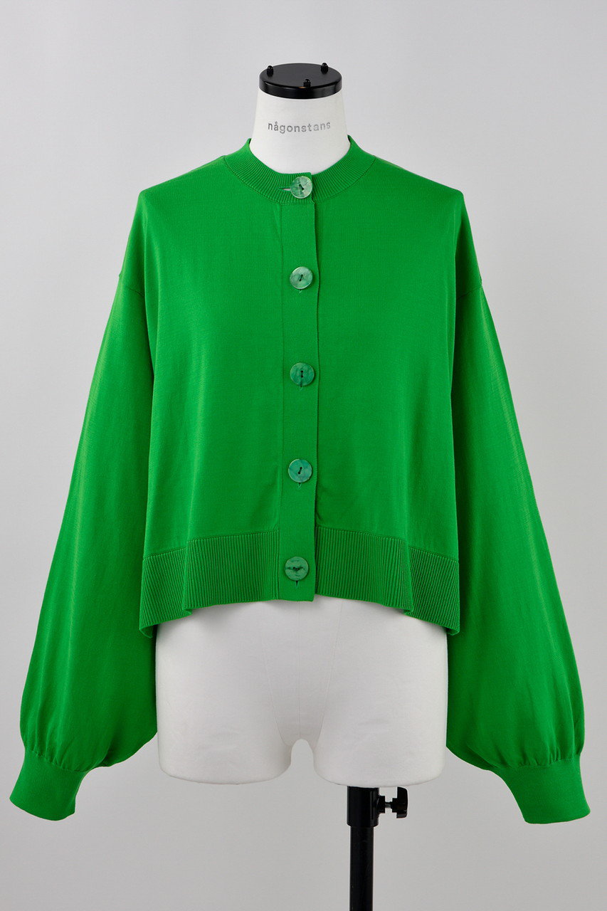 nagonstans CRAFT GASS curveスリーブC/D/カーディガン (Avocado, M) ナゴンスタンス ELLE SHOP nagonstans CRAFT GASS curveスリーブC/D/カーディガン (Avocado, M) ナゴンスタンス ELLE SHOP