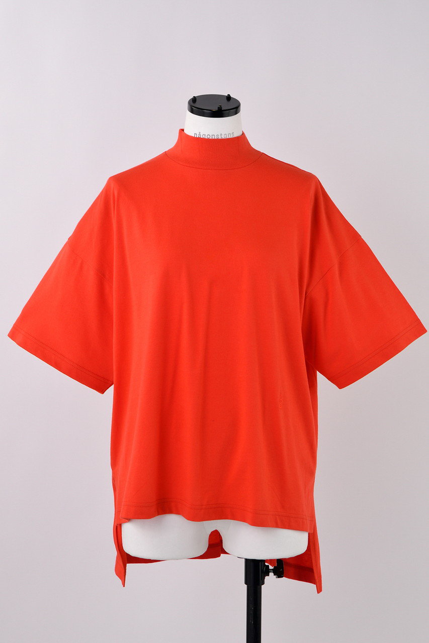 nagonstans ソフト天竺 Stand loose T-SH/Tシャツ (Chili, M) ナゴンスタンス ELLE SHOP nagonstans ソフト天竺 Stand loose T-SH/Tシャツ (Chili, M) ナゴンスタンス ELLE SHOP