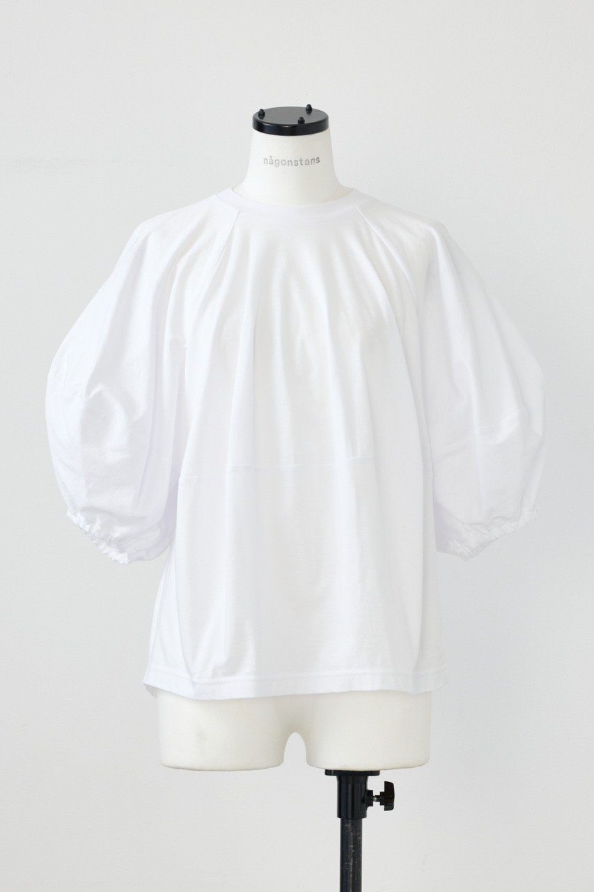 nagonstans ソフト天竺 Orb T/SH/Tシャツ (Salt, M) ナゴンスタンス ELLE SHOP nagonstans ソフト天竺 Orb T/SH/Tシャツ (Salt, M) ナゴンスタンス ELLE SHOP