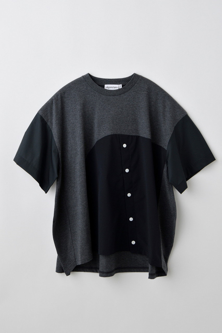 nagonstans Single Jersey mix P.O/プルオーバー (Stone, M) ナゴンスタンス ELLE SHOP nagonstans Single Jersey mix P.O/プルオーバー (Stone, M) ナゴンスタンス ELLE SHOP