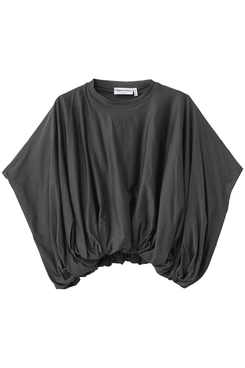 nagonstans Sheer Jersey バルーンクロップドT/SH Tシャツ (Cement, M) ナゴンスタンス ELLE SHOP nagonstans Sheer Jersey バルーンクロップドT/SH Tシャツ (Cement, M) ナゴンスタンス ELLE SHOP