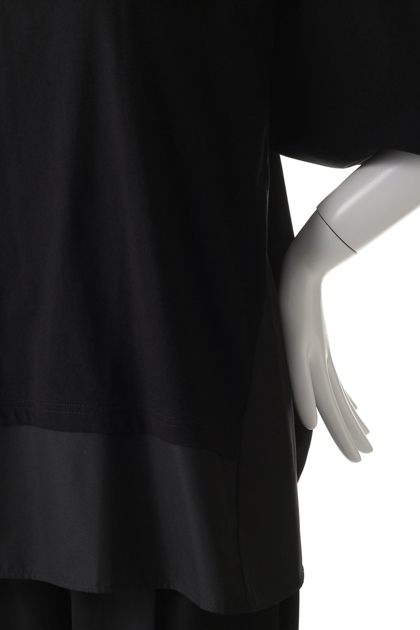 ナゴンスタンス ソフト天竺 シャツ Combi Tシャツ 2025SS nagonstans(ナゴンスタンス)｜ソフト天竺 WovenコンビT/SH T