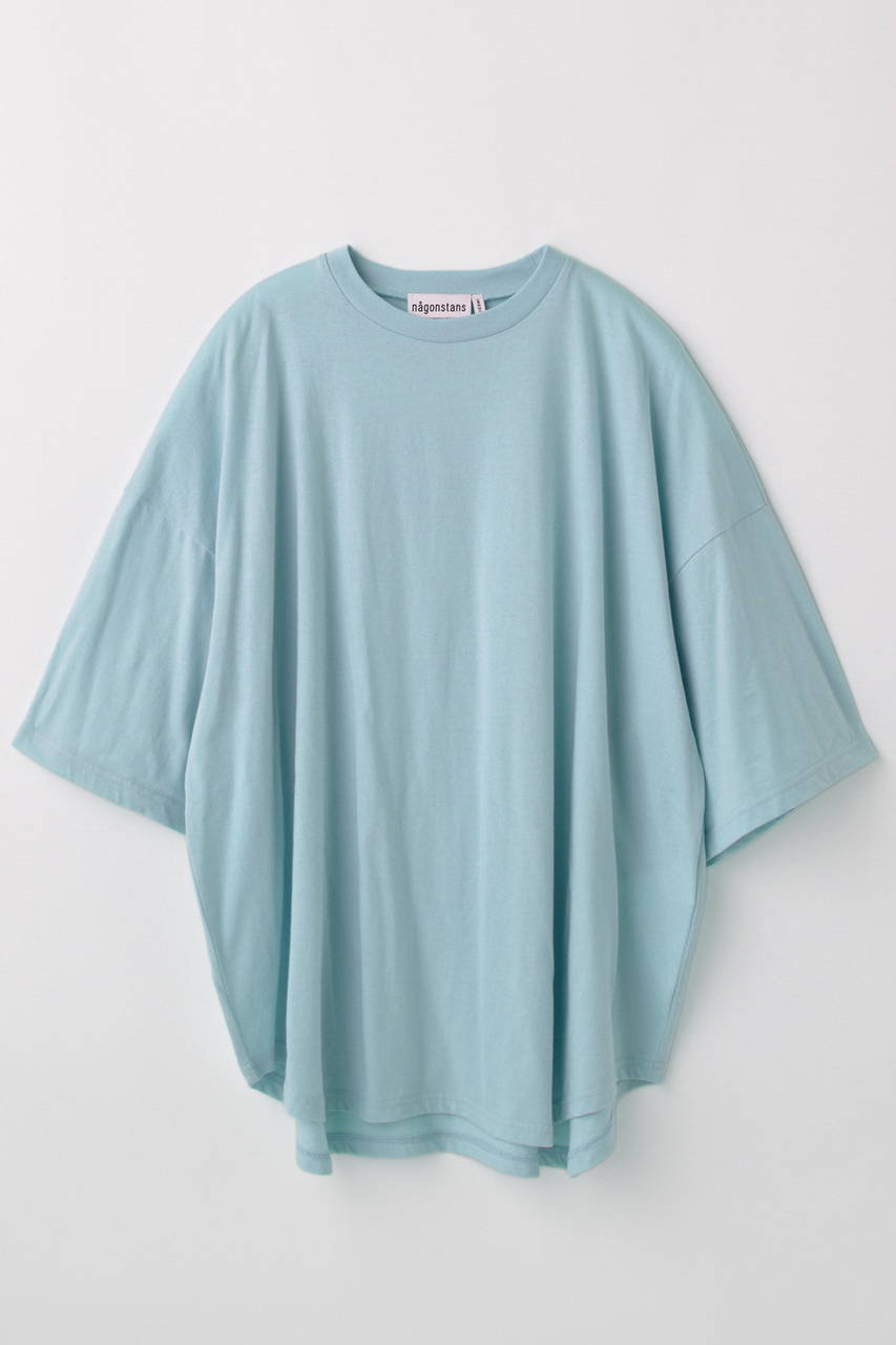 nagonstans curve-hem t-shirt/Tシャツ (Soda, M) ナゴンスタンス ELLE SHOP nagonstans curve-hem t-shirt/Tシャツ (Soda, M) ナゴンスタンス ELLE SHOP