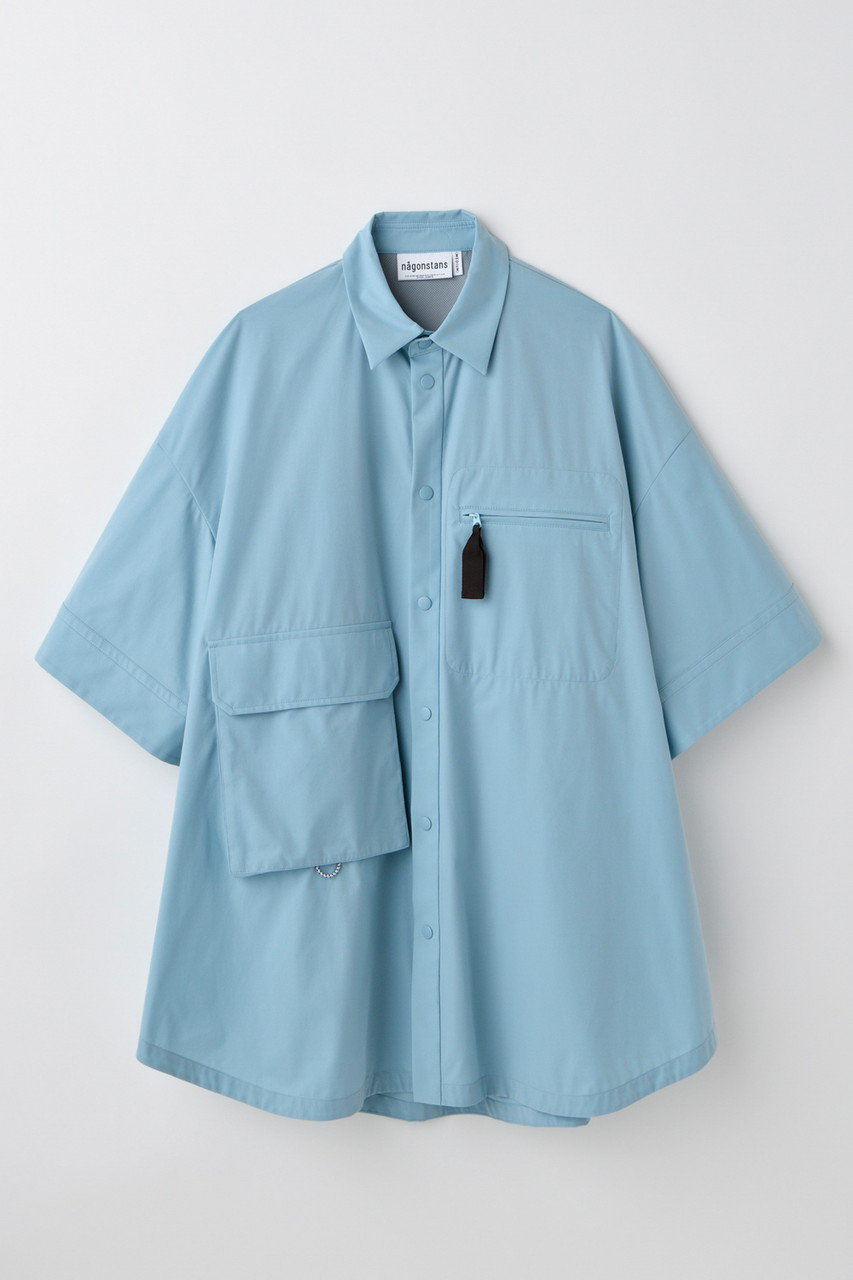 nagonstans teck shirt /シャツ (Soda, M) ナゴンスタンス ELLE SHOP nagonstans teck shirt /シャツ (Soda, M) ナゴンスタンス ELLE SHOP