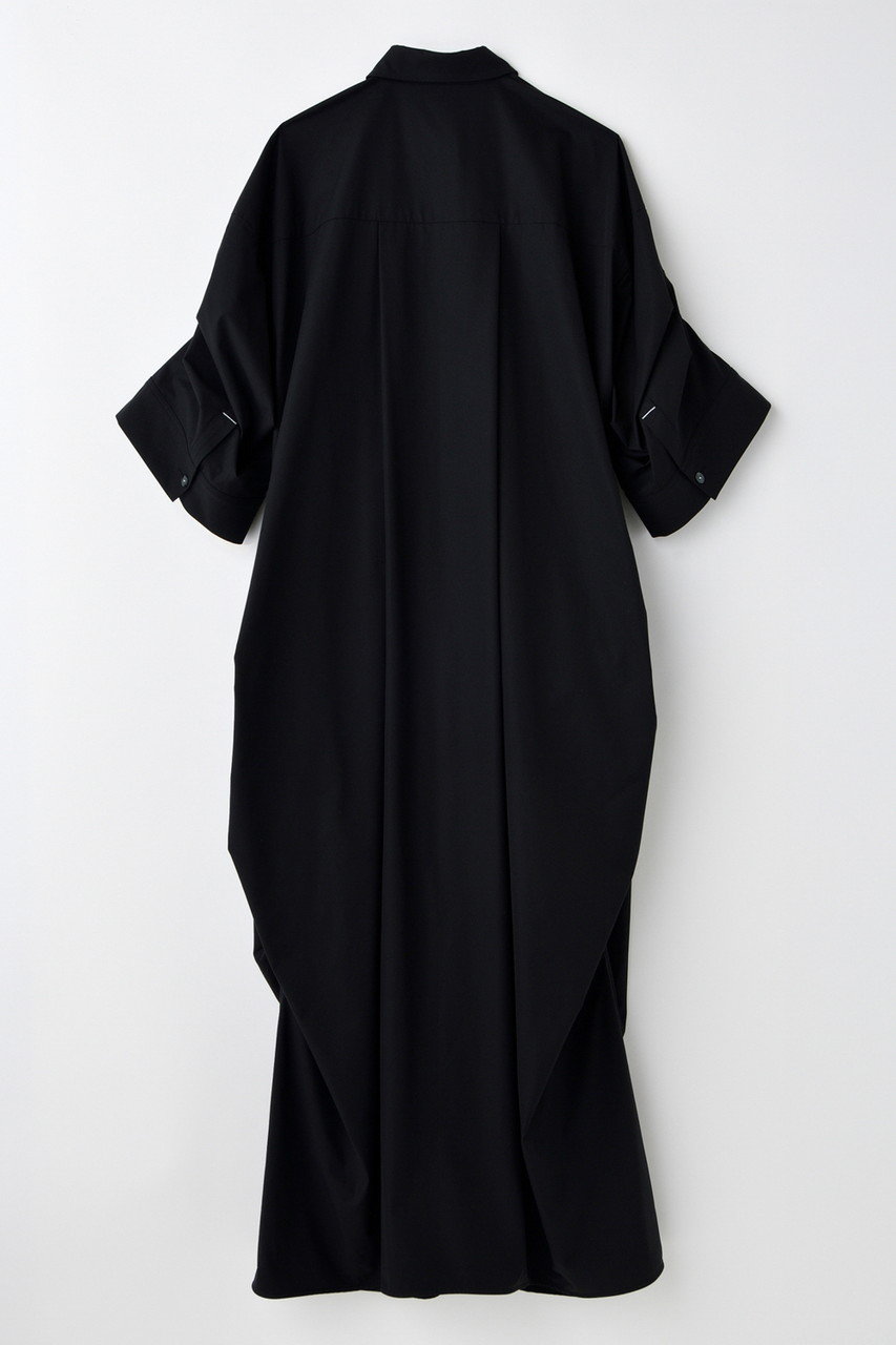 nagonstans(ナゴンスタンス)｜tuck drape shirt dress/ドレス