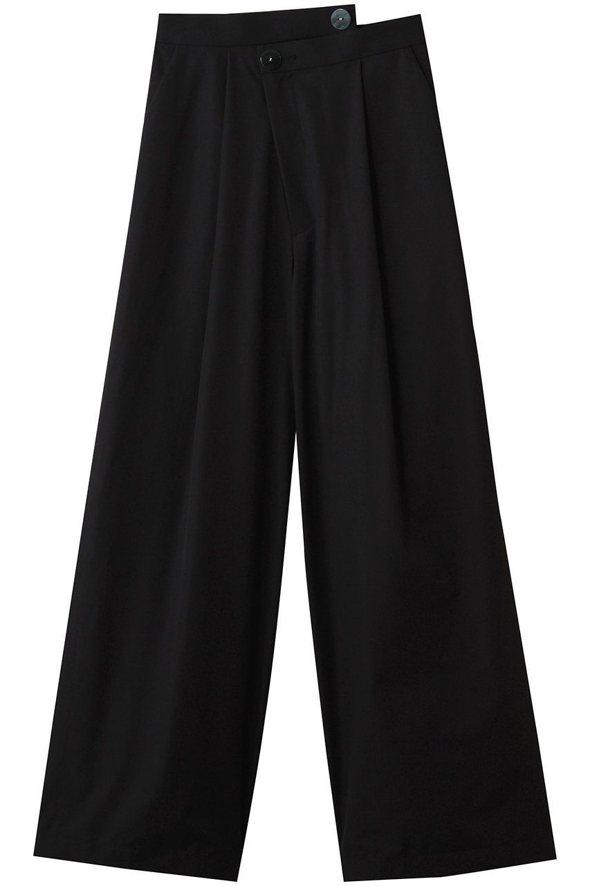 nagonstans tuck wide pants/パンツ (Black, M) ナゴンスタンス ELLE SHOP nagonstans tuck wide pants/パンツ (Black, M) ナゴンスタンス ELLE SHOP