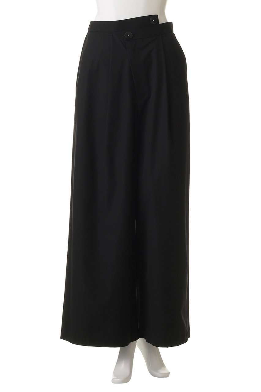 ナゴンスタンス　パンツ　黒 nagonstans(ナゴンスタンス)｜tuck wide pants/パンツ/Black の