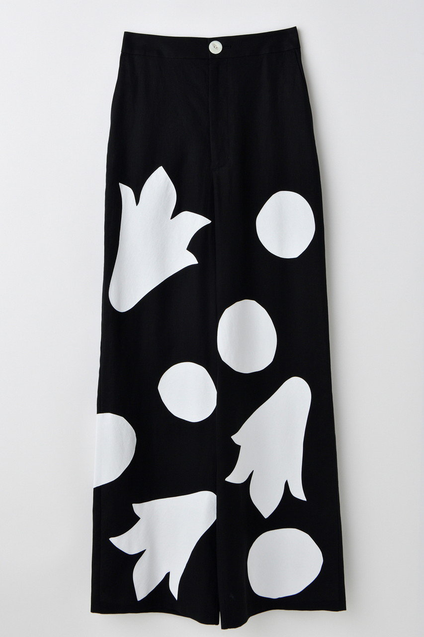 nagonstans alpine plants pants/パンツ (Black, S) ナゴンスタンス ELLE SHOP nagonstans alpine plants pants/パンツ (Black, S) ナゴンスタンス ELLE SHOP