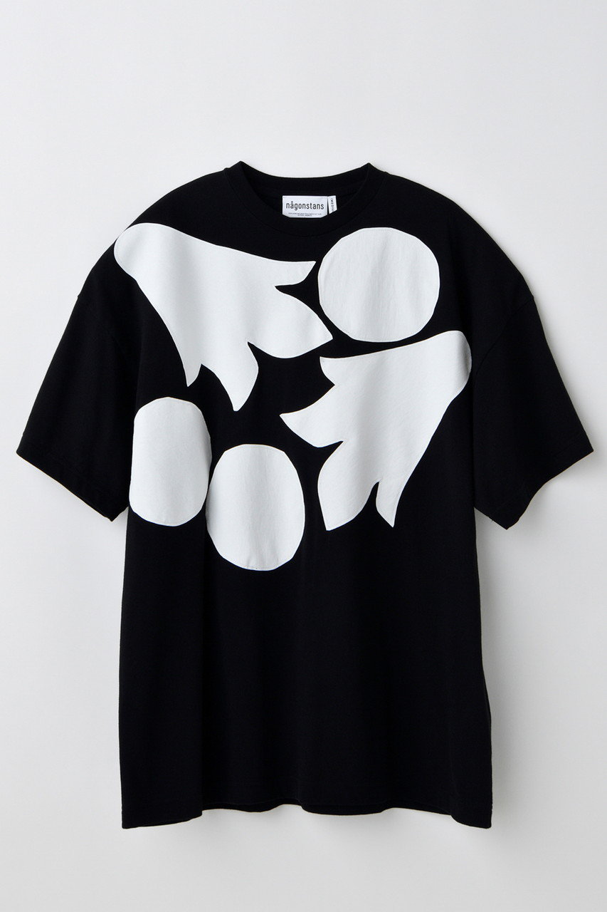 nagonstans alpine plants t-shirt/Tシャツ (Black, M) ナゴンスタンス ELLE SHOP nagonstans alpine plants t-shirt/Tシャツ (Black, M) ナゴンスタンス ELLE SHOP