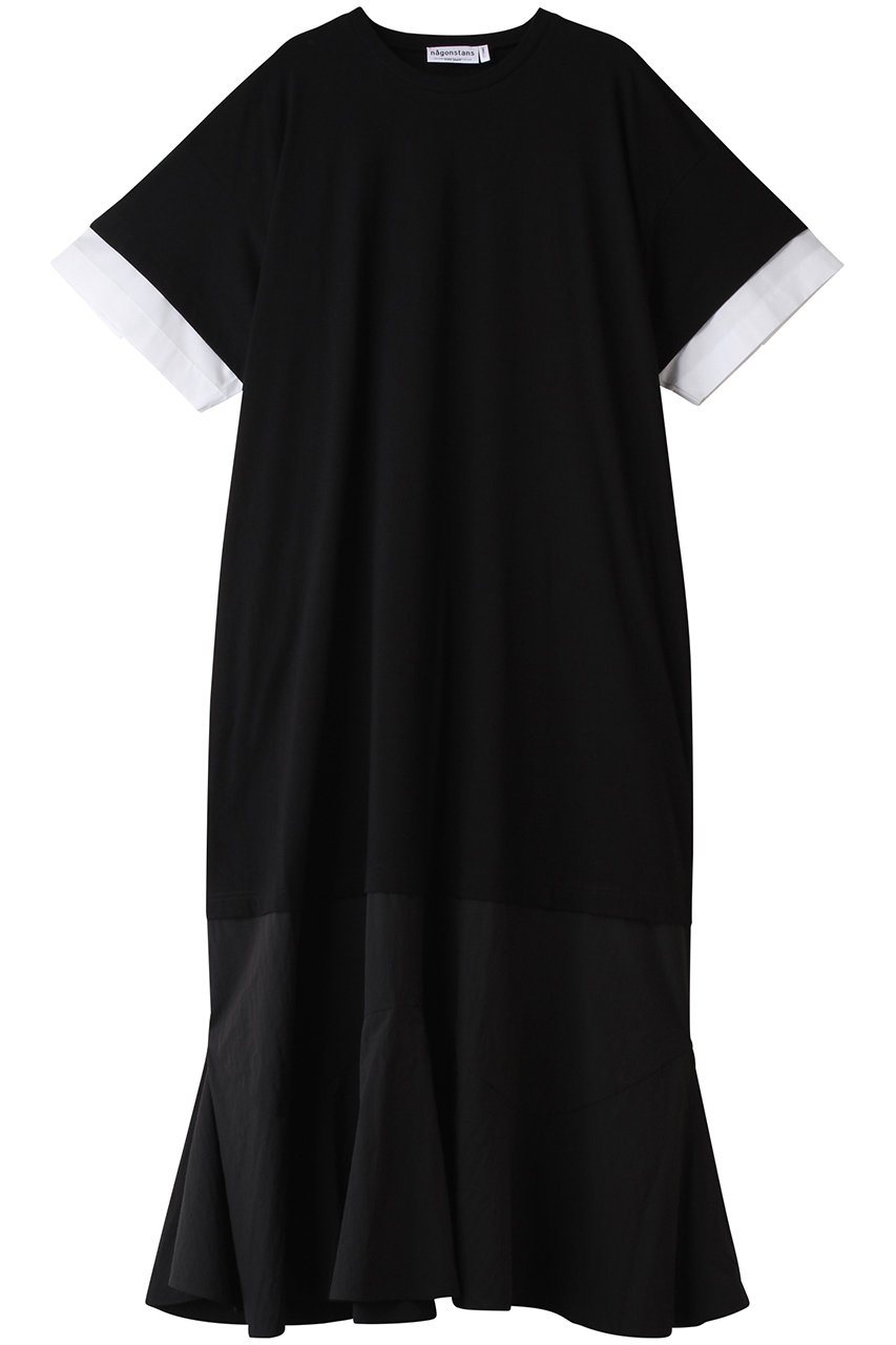 nagonstans loose docking dress/ドレス (Black, M) ナゴンスタンス ELLE SHOP nagonstans loose docking dress/ドレス (Black, M) ナゴンスタンス ELLE SHOP