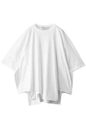 【新品・紙タグ付】ナゴンスタンスのピマコットンラウンドスリットTシャツ 新品・紙タグ付】ナゴンスタンスのピマコットンラウンドスリット
