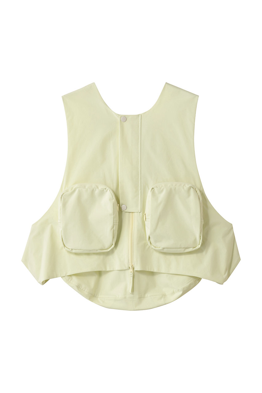 nagonstans orb pocket vest/ベスト (Grapefruit, M) ナゴンスタンス ELLE SHOP nagonstans orb pocket vest/ベスト (Grapefruit, M) ナゴンスタンス ELLE SHOP