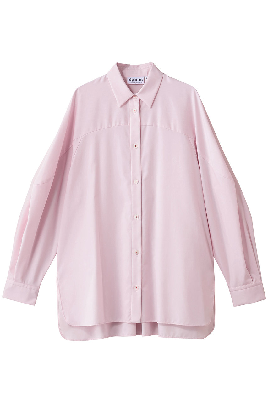 nagonstans wide box shirt/シャツ (Peach, M) ナゴンスタンス ELLE SHOP nagonstans wide box shirt/シャツ (Peach, M) ナゴンスタンス ELLE SHOP