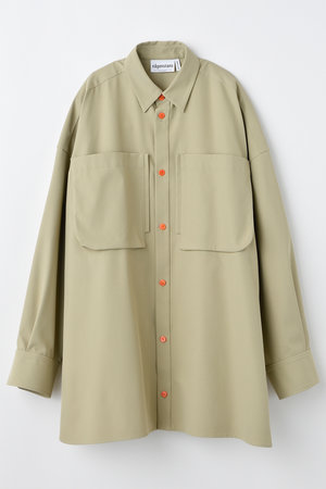 トップス nagonstans nagonstans 【定価2.8万】ナゴンスタンス *shirts-sleeves