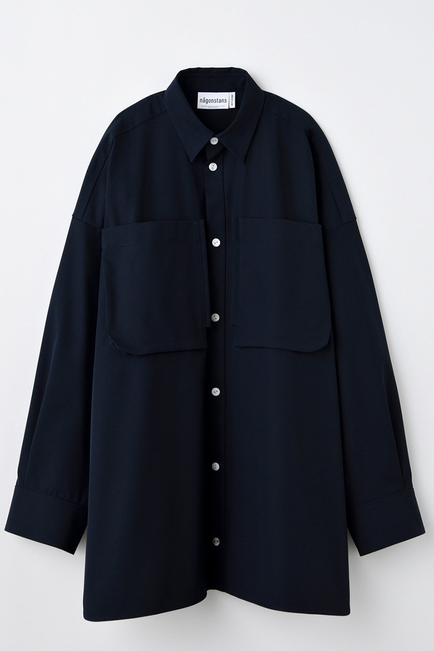 nagonstans big shirt シャツ (Space, M) ナゴンスタンス ELLE SHOP nagonstans big shirt シャツ (Space, M) ナゴンスタンス ELLE SHOP