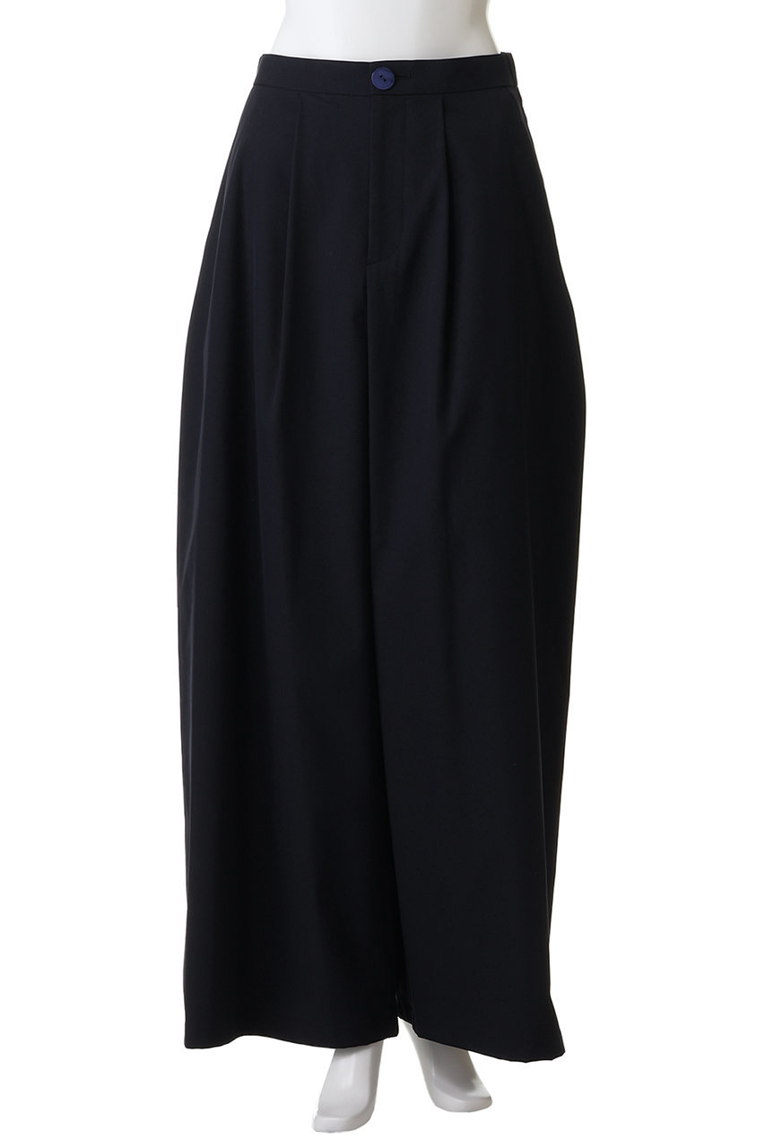 パンツ nagonstans loose tuck pants wide tuck pants（470IA431－0781